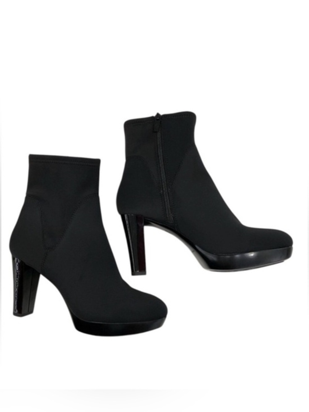 Donald J Pliner Women's High Heeled Anklet Boots Black Size 9.5 Brand New